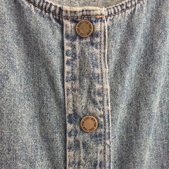 💙Vintage Cotton Denim Jumper - Picture 5 of 8